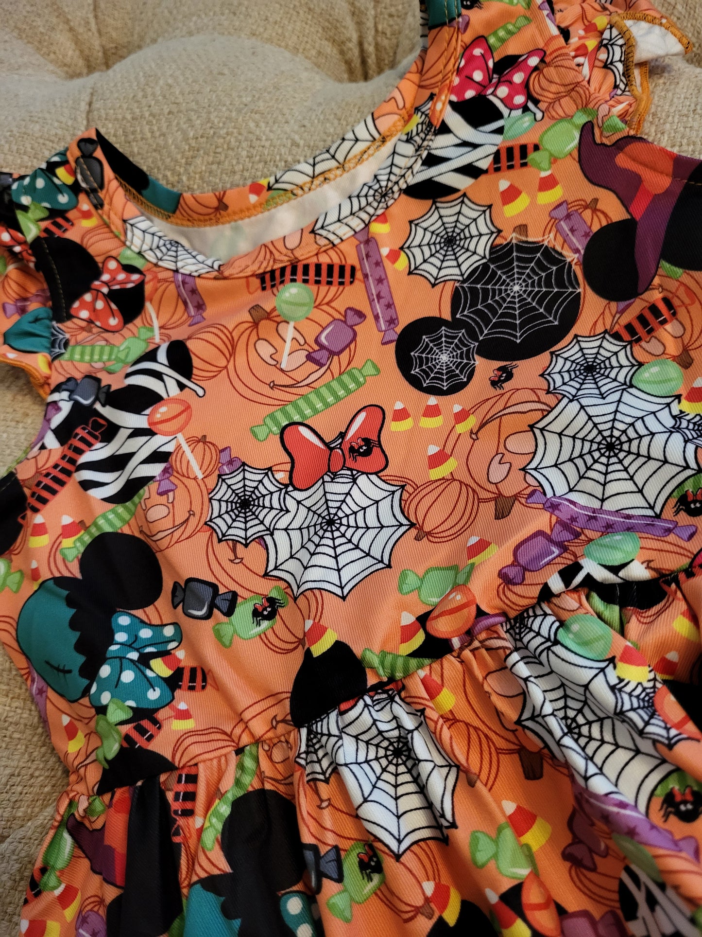 Charlie's Project Spooky Magic Flutter Tank Hugs Twirl Dress