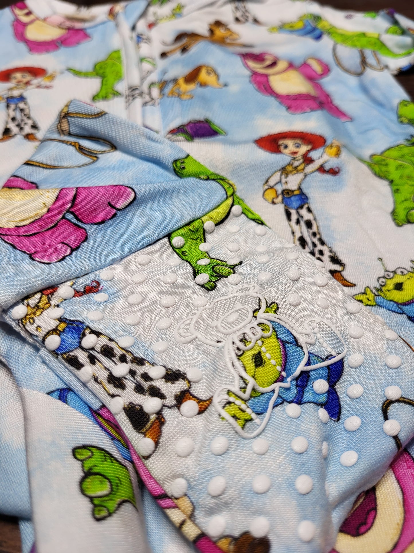 Little Snuggles Story Time Bamboo Zippy Baby Romper