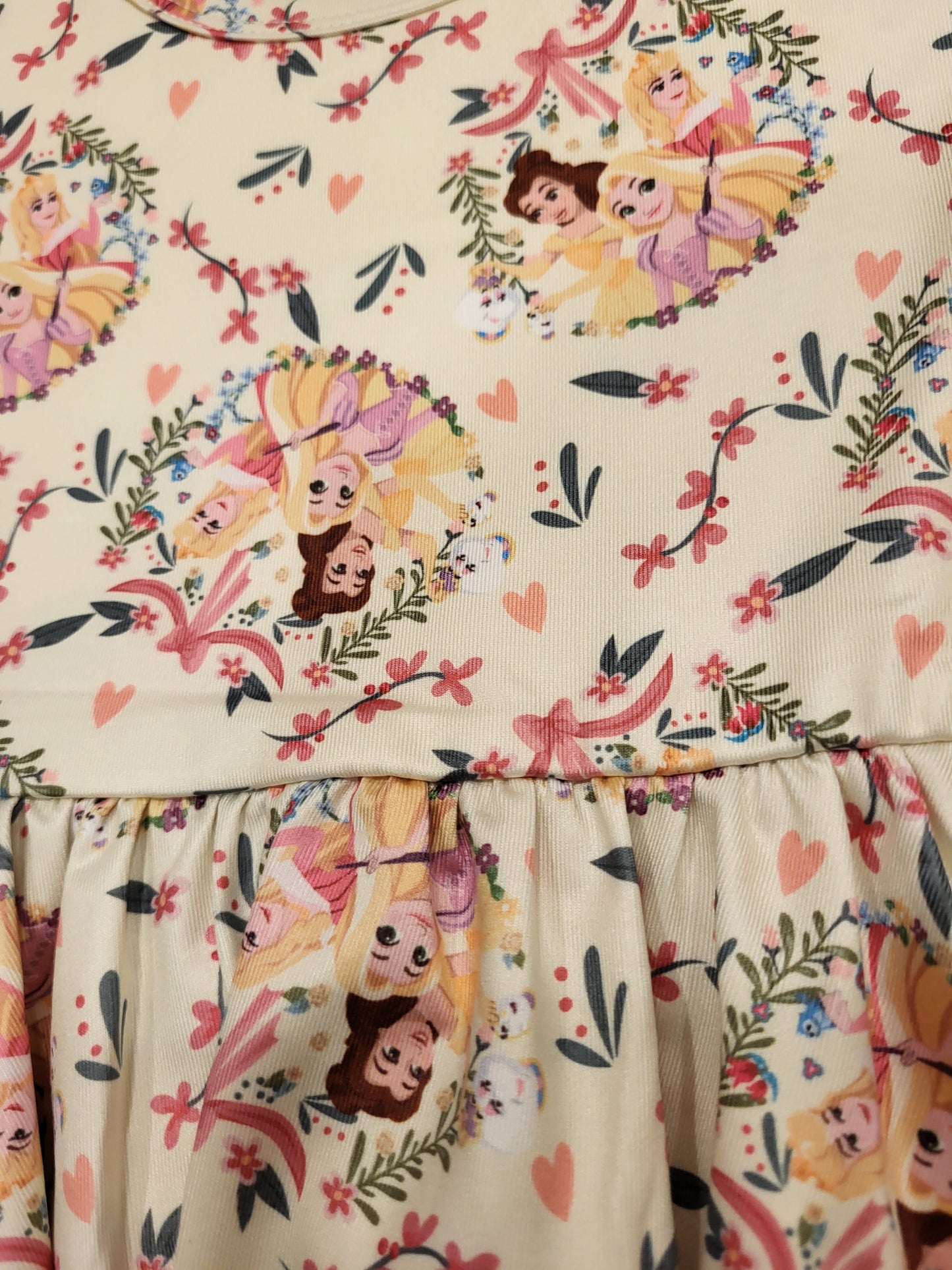 Charlie's Project Garden Princess Short-Sleeve Hugs Twirl Dress