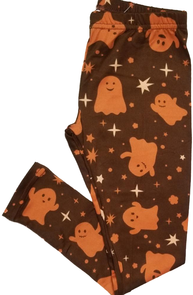 DotDotSmile Brown Ghost Leggings