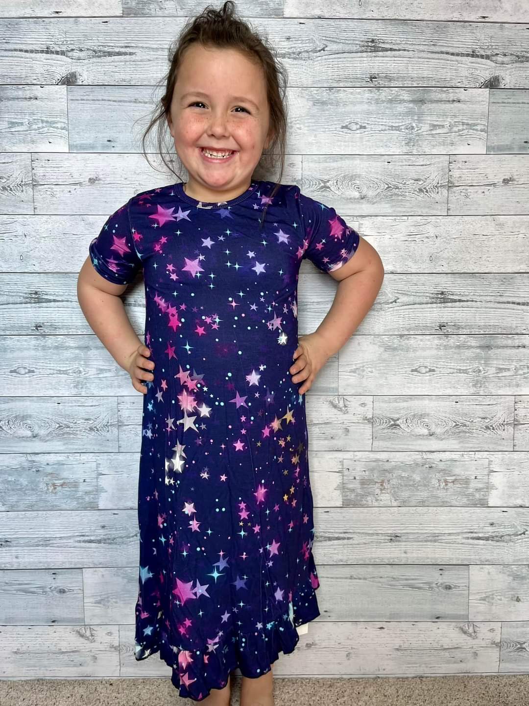 Starry Night Bamboo Nightgown
