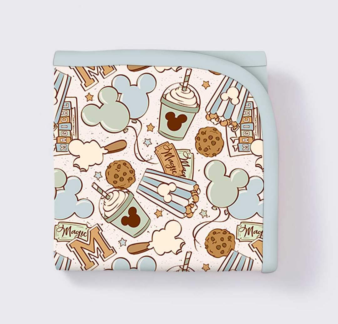 Little Snuggles Boy's Nite Bamboo Blanket