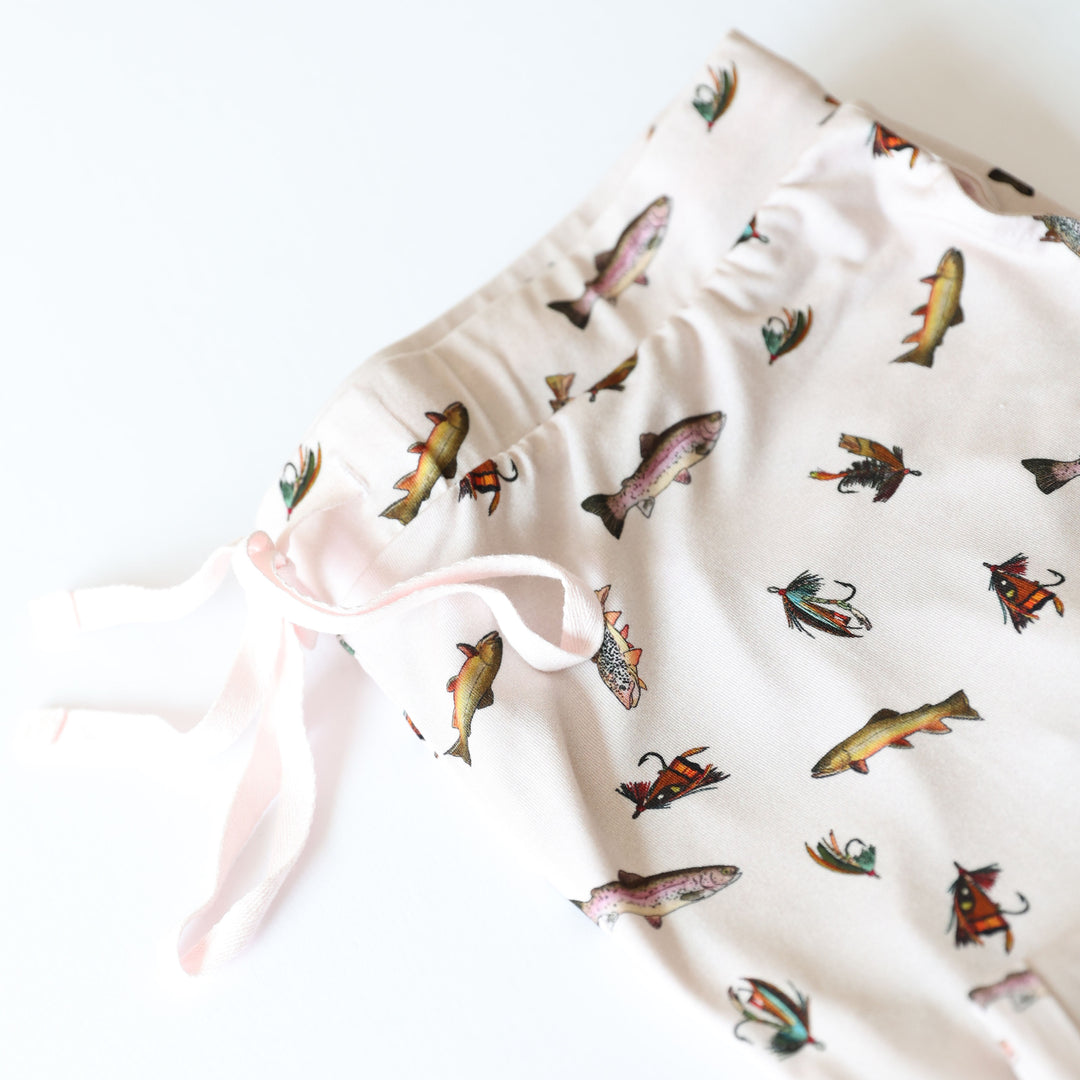Little Snuggles Fly Fishin' Adult Lounge Pants