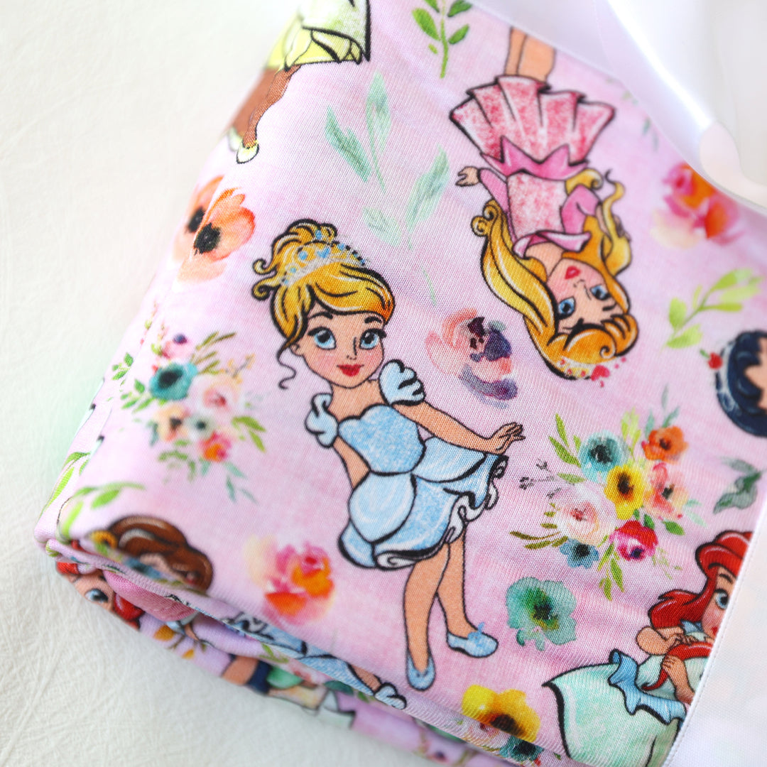 Little Snuggles Little Princess Bamboo Blanket
