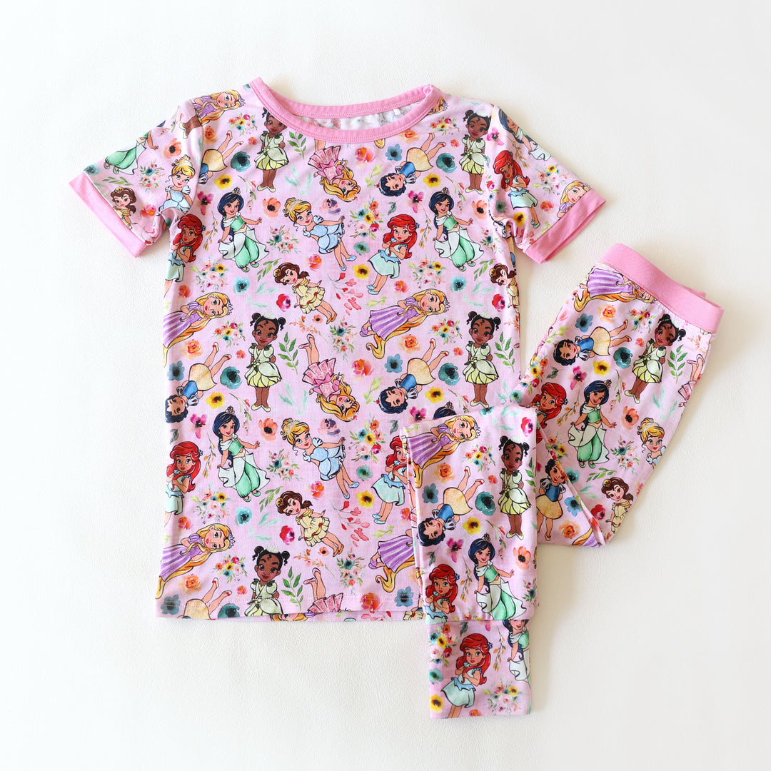 Little Snuggles Little Princess Short-Sleeve Pajamas