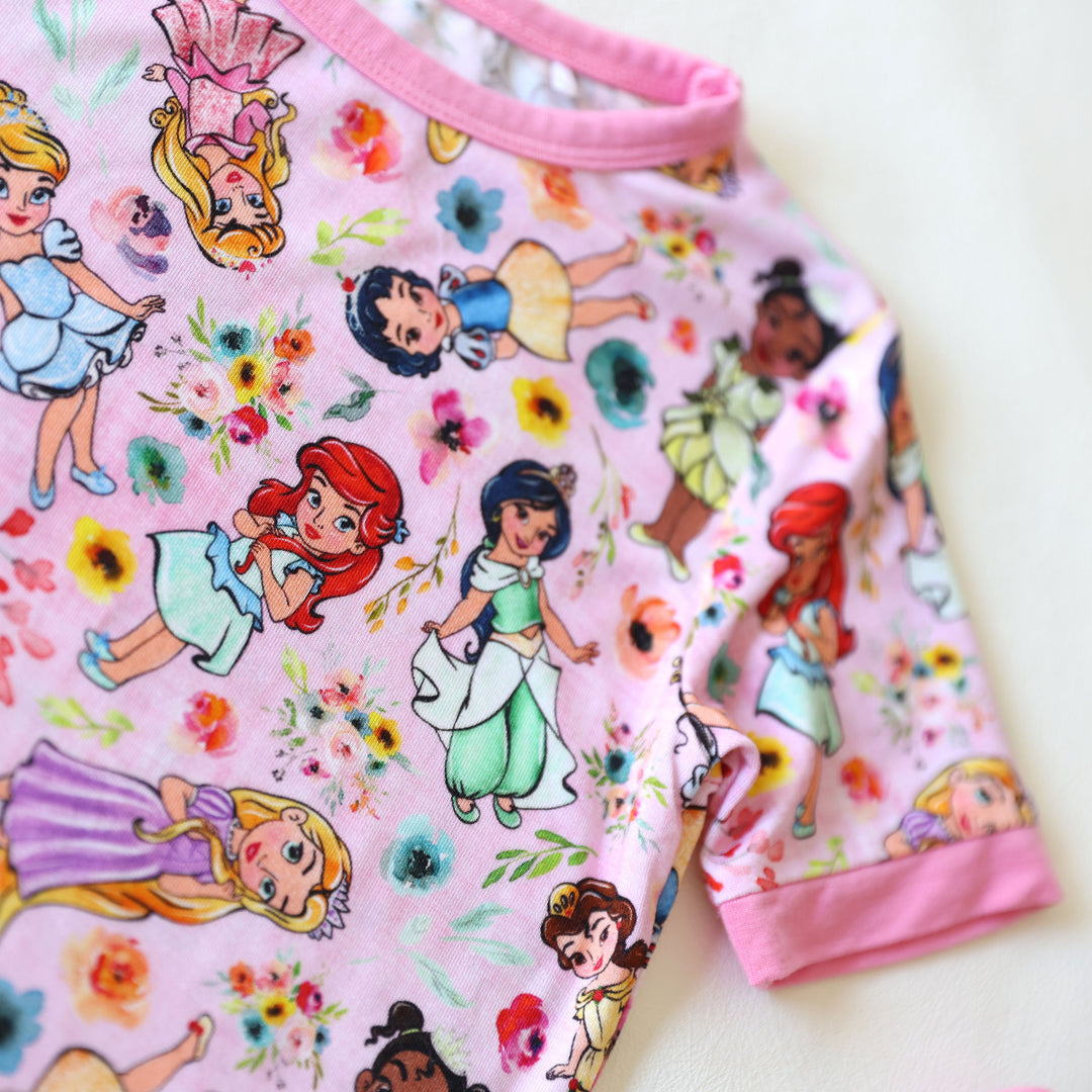 Little Snuggles Little Princess Short-Sleeve Pajamas