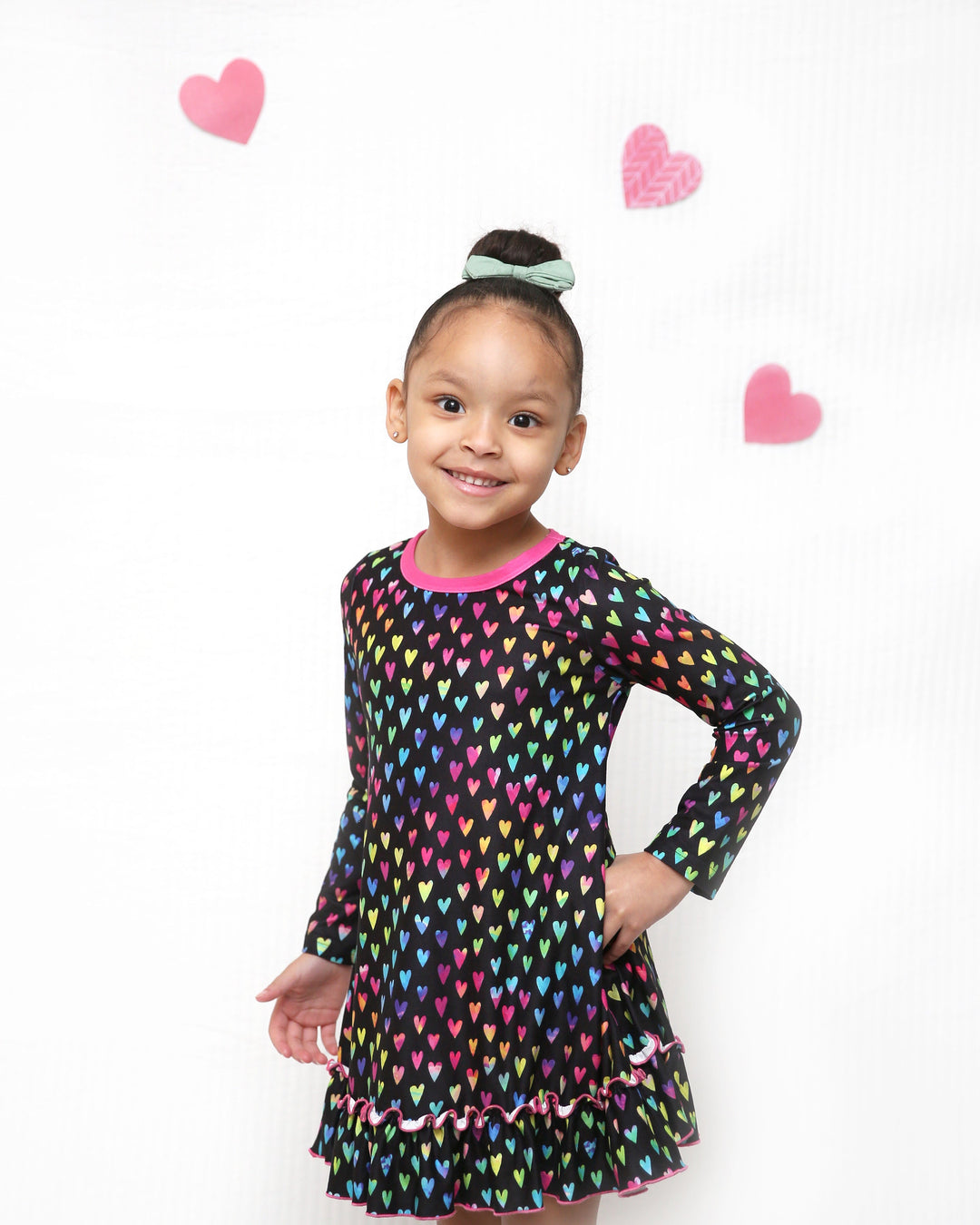 Charlie's Project Girls Just Wanna Have Fun Cloud Soft Long-Sleeve Slumber Gown