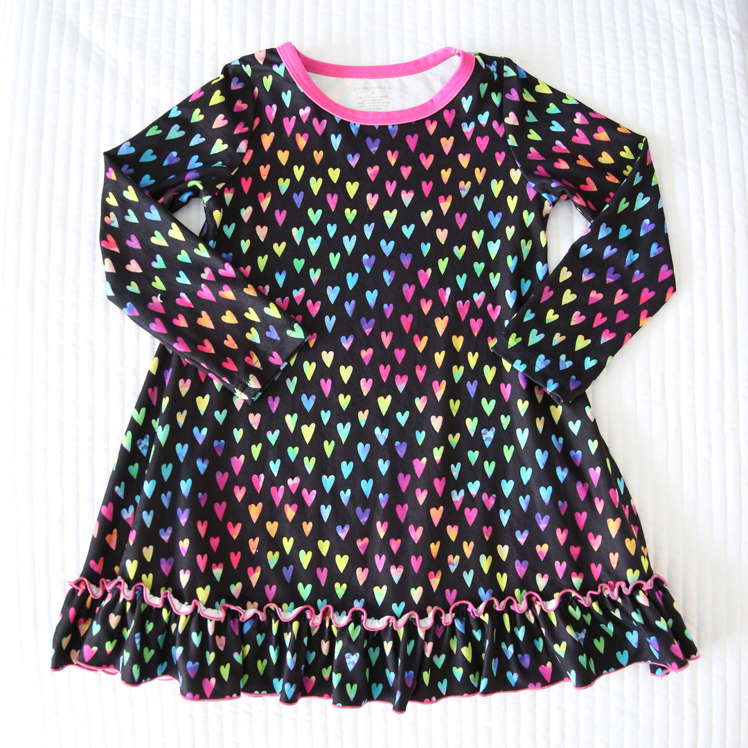 Charlie's Project Girls Just Wanna Have Fun Cloud Soft Long-Sleeve Slumber Gown