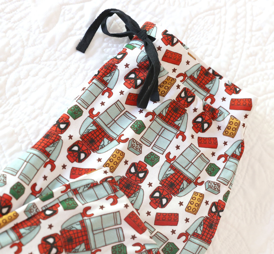 Little Snuggles Climbing Blocks Adult Lounge Pants