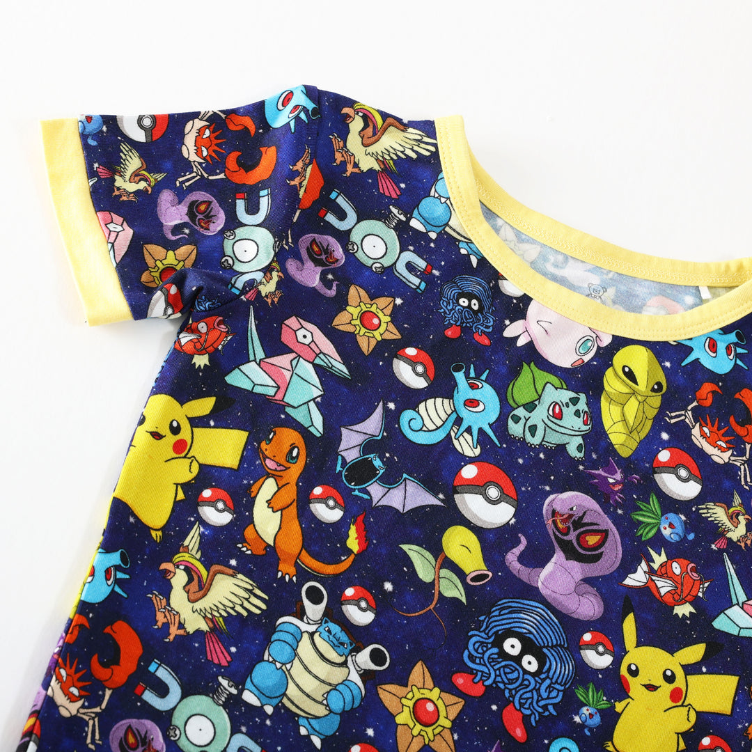 Little Snuggles Pokey Short-Sleeve with Shorts Pajamas