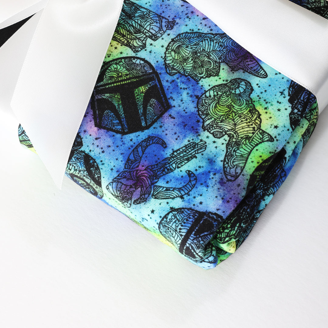 Little Snuggles Galaxy Wars Bamboo Blanket