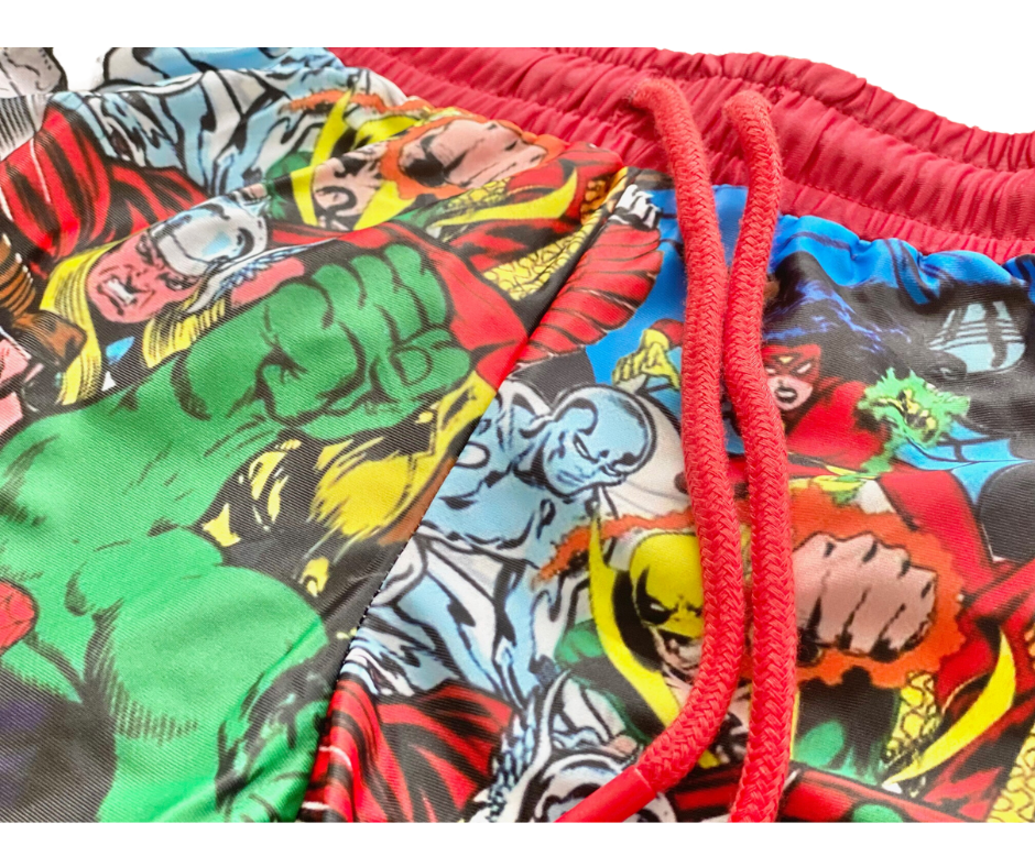 Super Hero Boys Swim Shorts