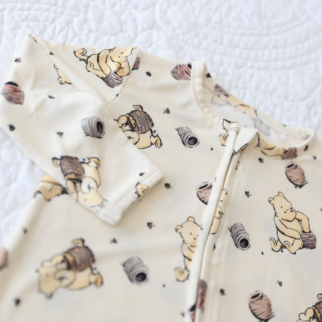 Little Snuggles Honey Pot Bamboo Zippy Baby Romper