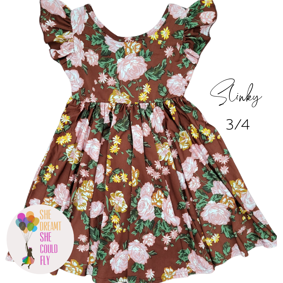 DotDotSmile Meet Me by the Garden Roses Empire Dress