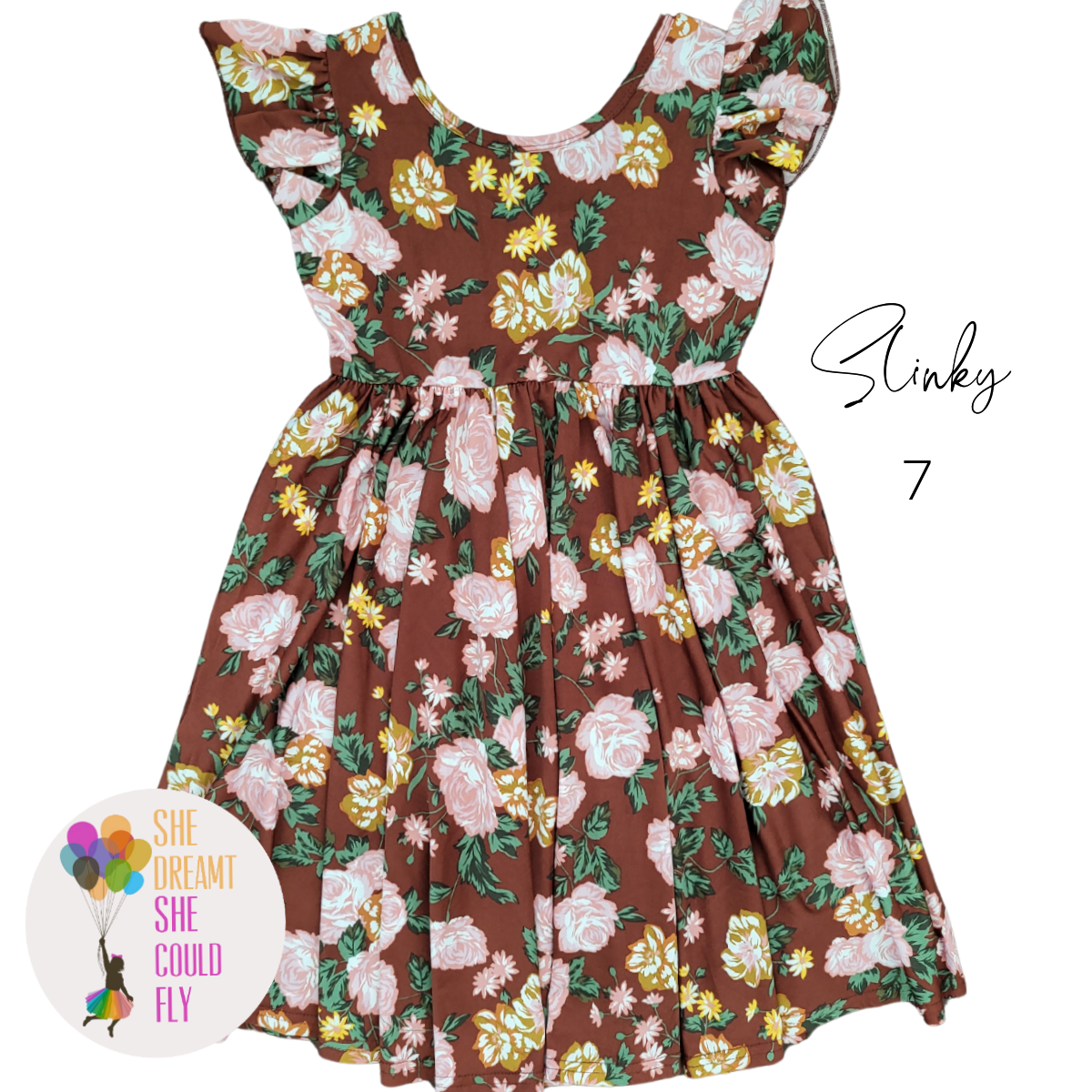 DotDotSmile Meet Me by the Garden Roses Empire Dress
