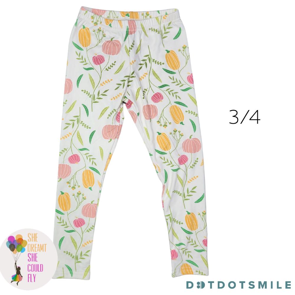 DotDotSmile Vined Pumpkins Leggings