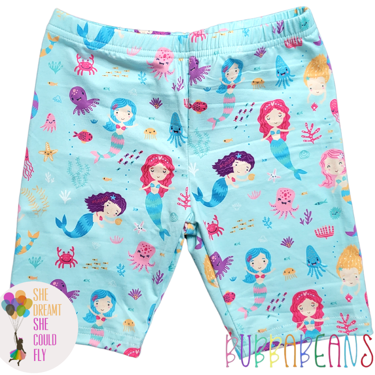 Bubbabeans The Sea-Life Kick Shorts