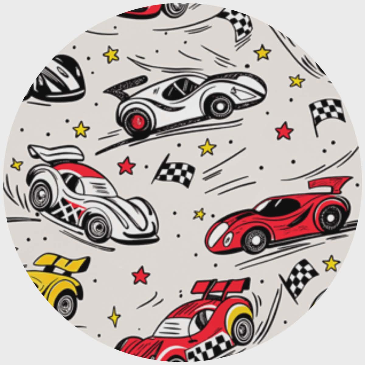 Little Snuggles Speed Racers Long-Sleeve Pajamas