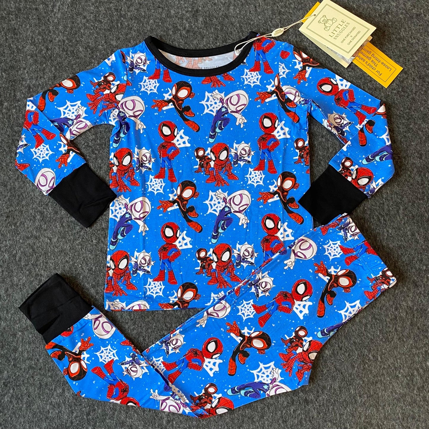 Little Snuggles Spidey Long-Sleeve Pajamas