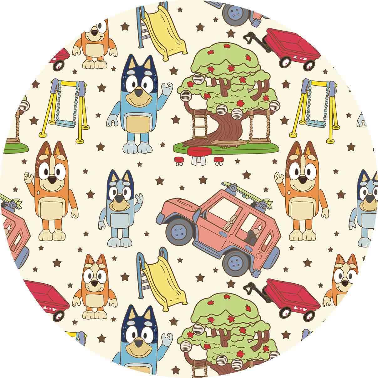 Little Snuggles Vacation Pups Bamboo Pajamas