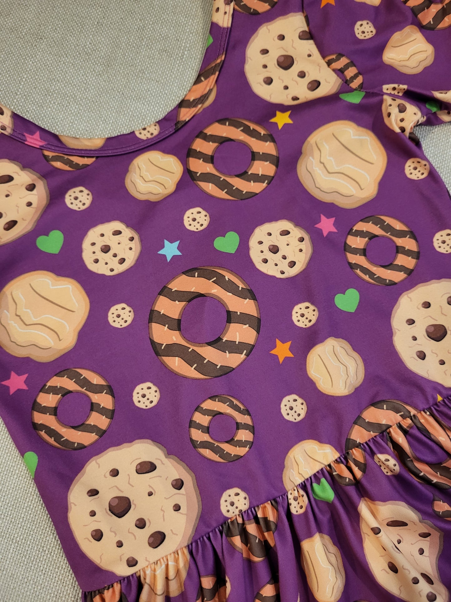 Bubbabeans Yummy Cookies Twirl Dress
