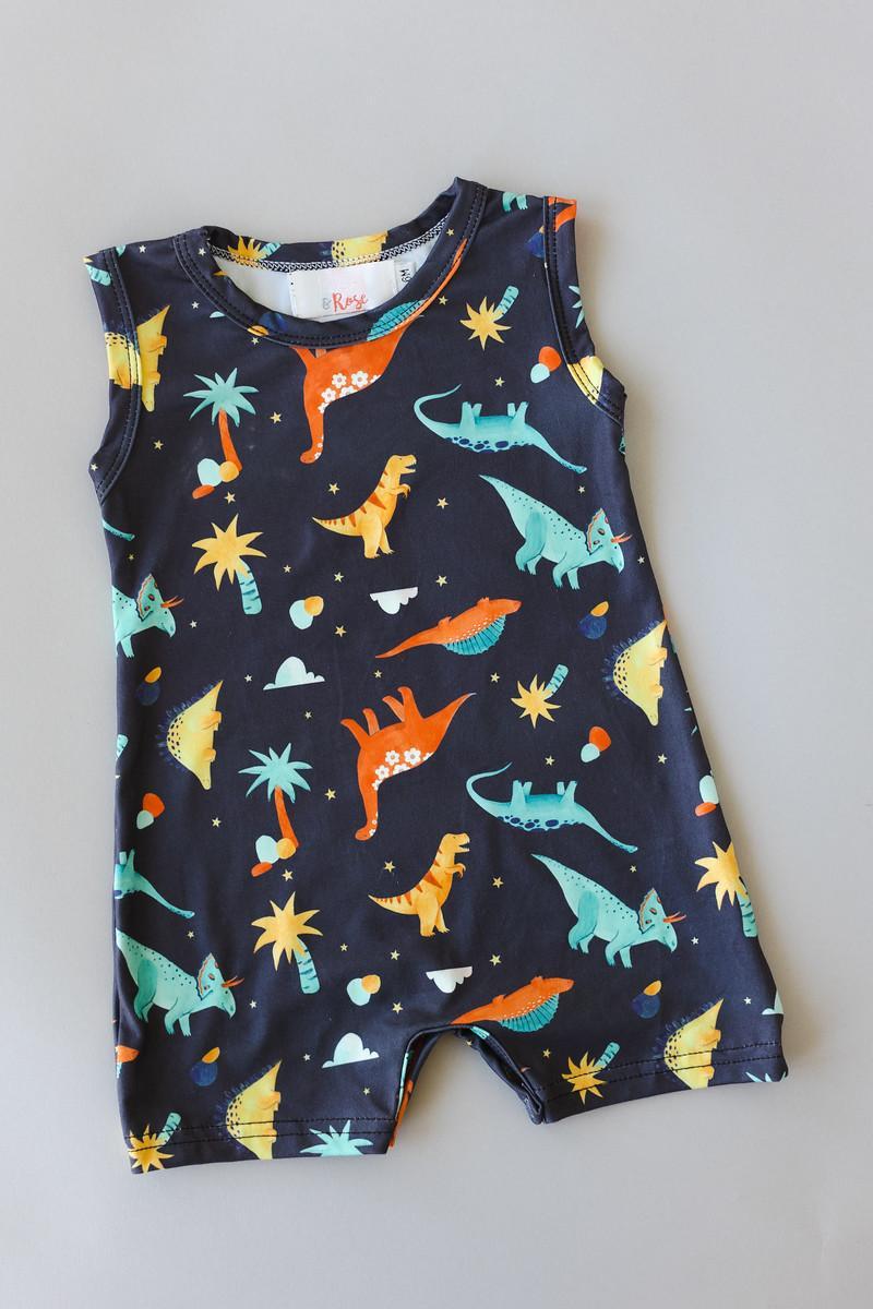 Mila & Rose Dino-Mite Shorty One-piece