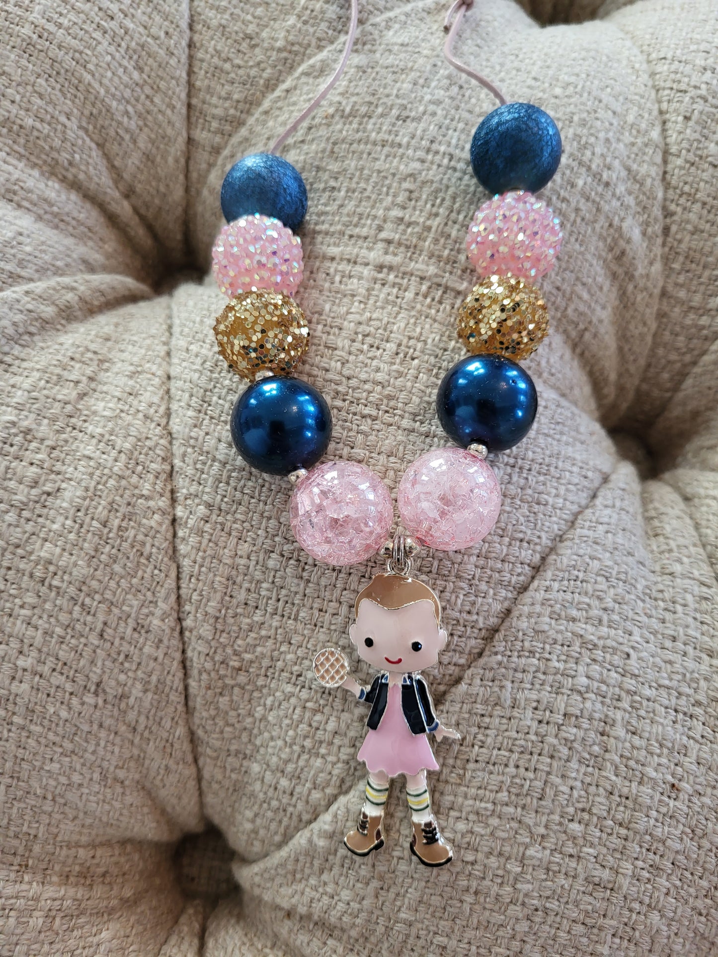 She Dreamt She Could Fly Stranger Waffles Bubblegum Necklace