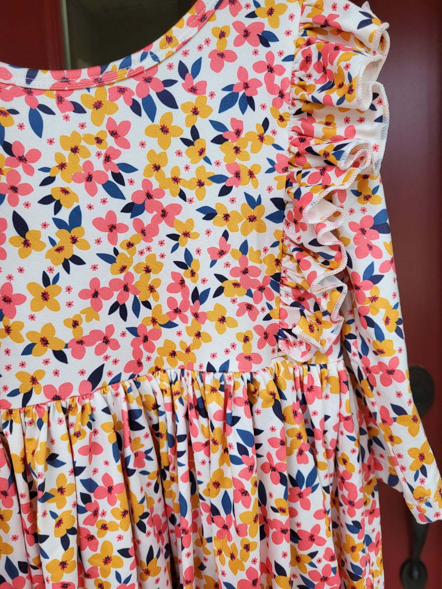 Mila & Rose Just Grow With It Ruffle Twirl Dress