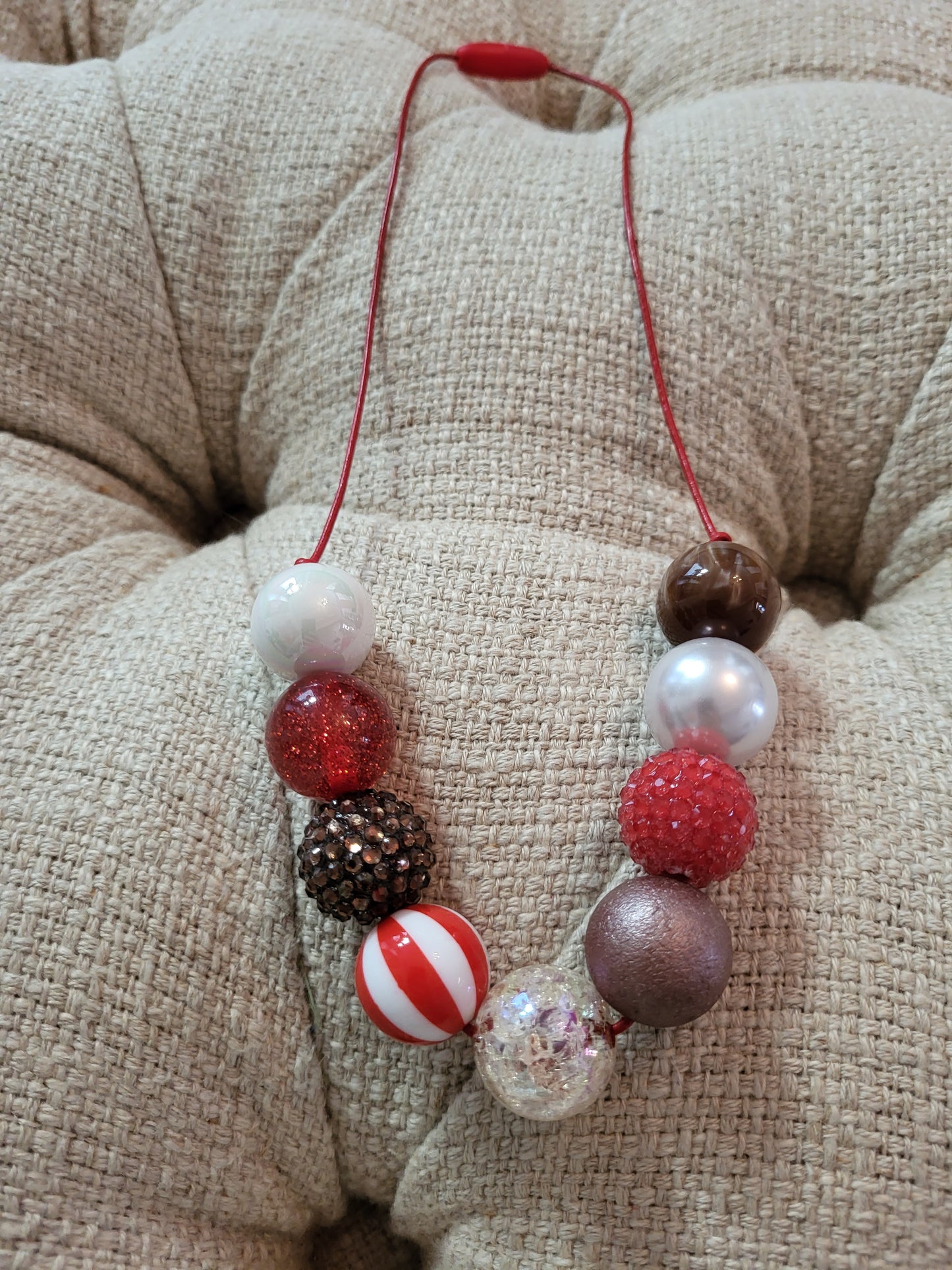 She Dreamt She Could Fly Peppermint Mocha Bubblegum Necklace