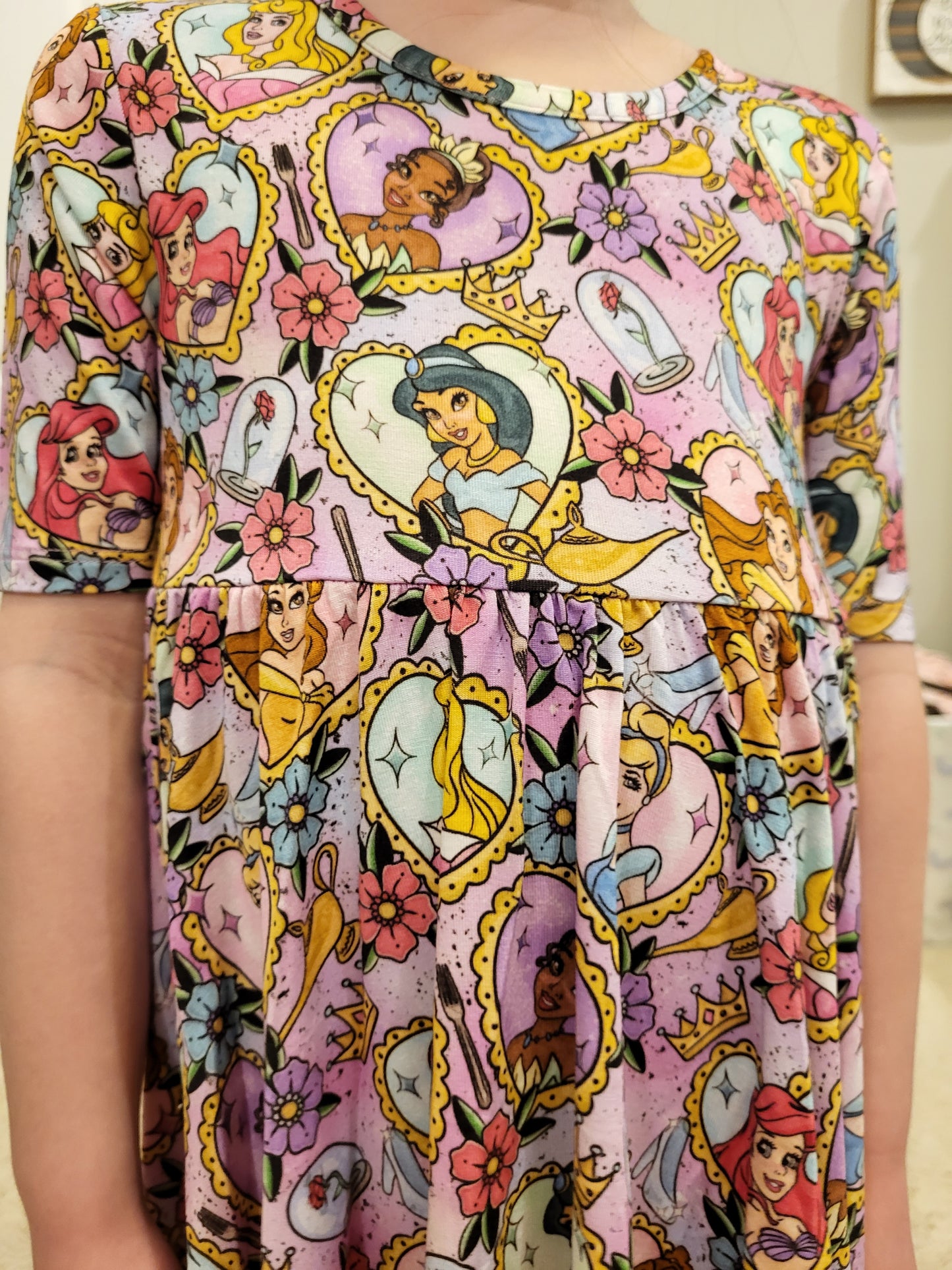 Little Snuggles Princess Love Bamboo Dress