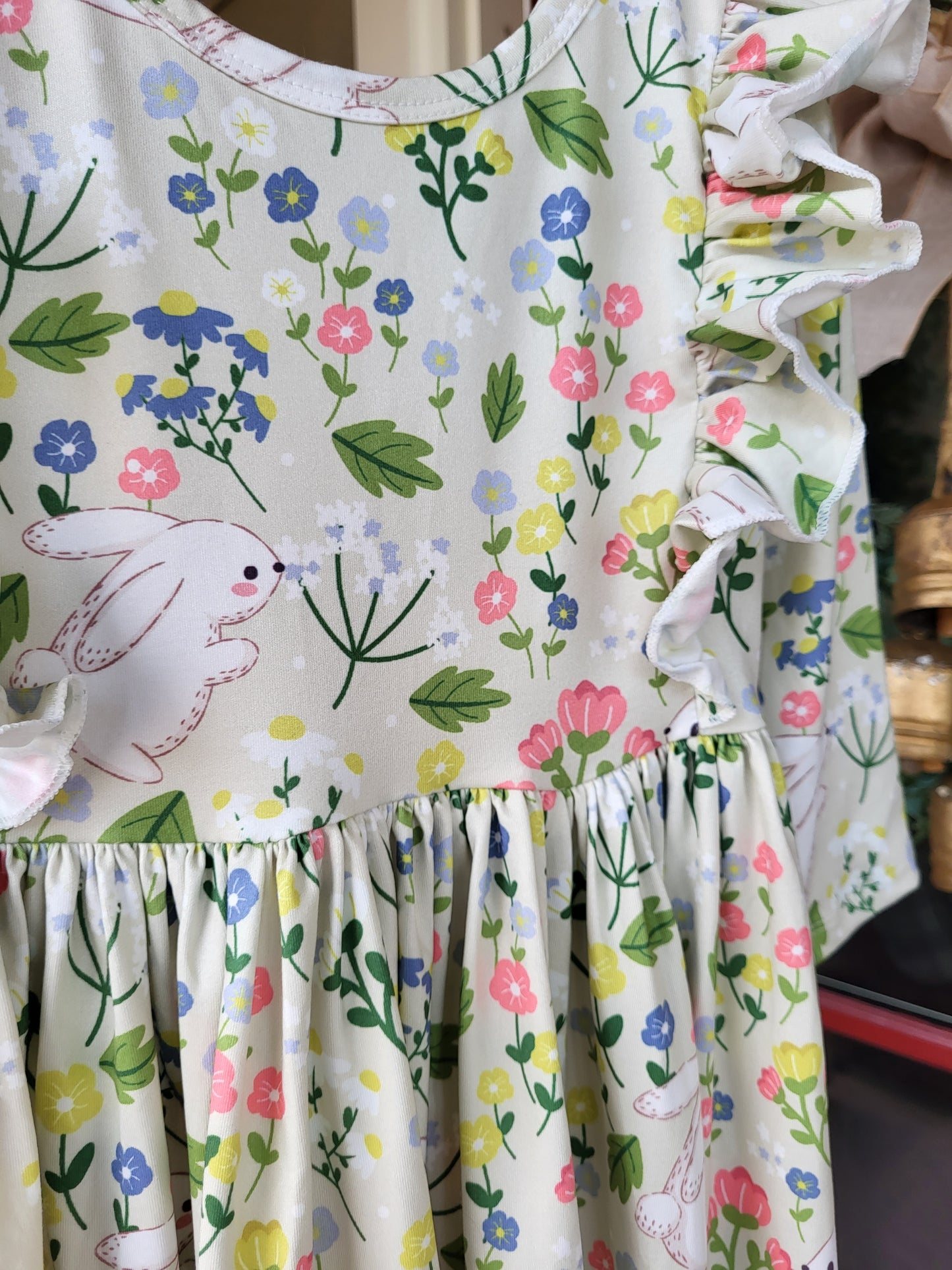 Mila & Rose No Bunny Like You Ruffle Twirl Dress