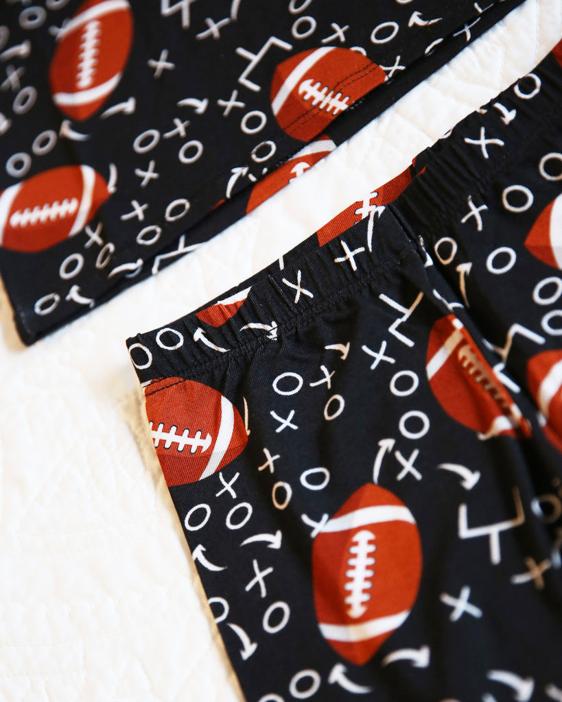 Little Snuggles It's a Touchdown Pajamas