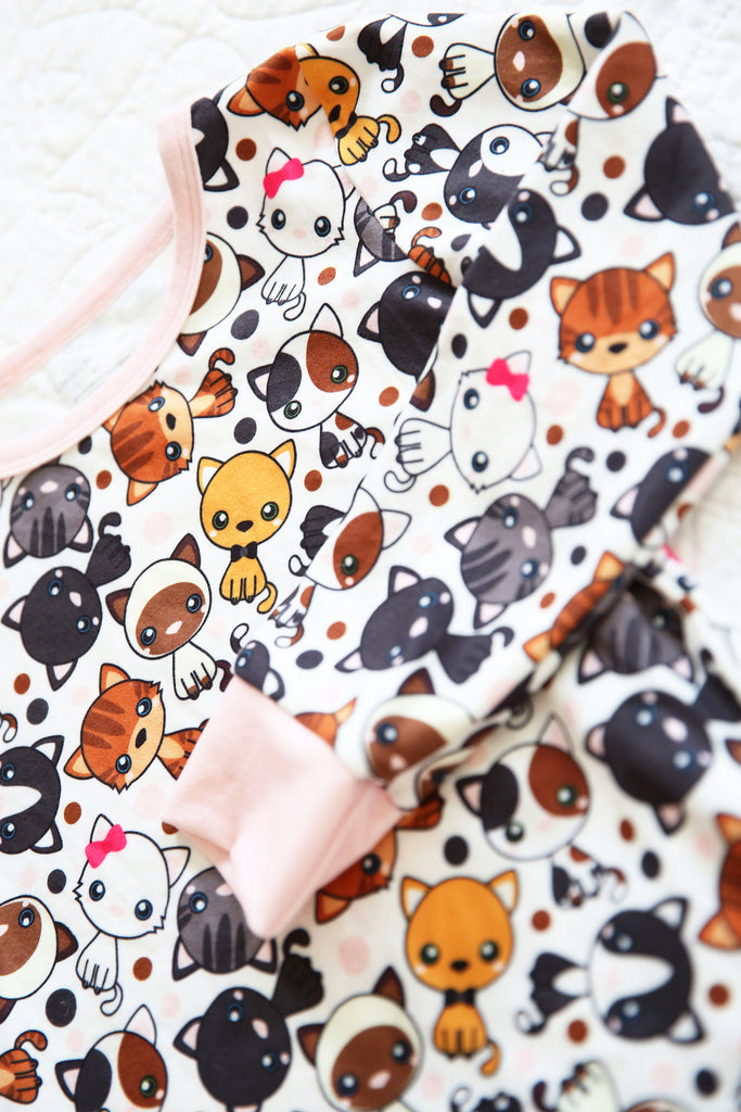 Charlie's Project Cartoon Kitties Cloud Soft Lounge Set