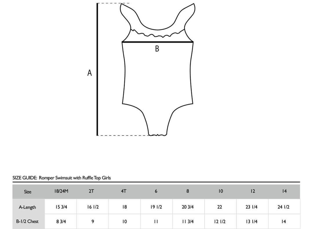 Charlie's Project Rainbow Bright Ruffle Top One-piece Swimsuit