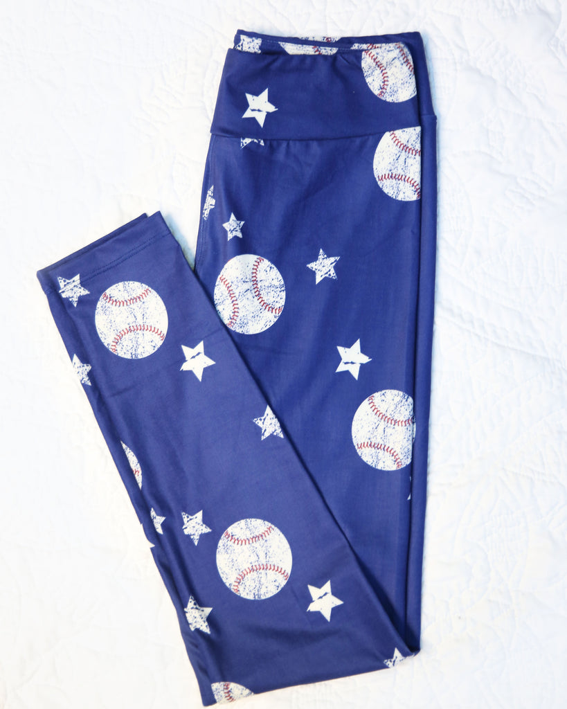 Charlie's Project Baseball Stars Leggings