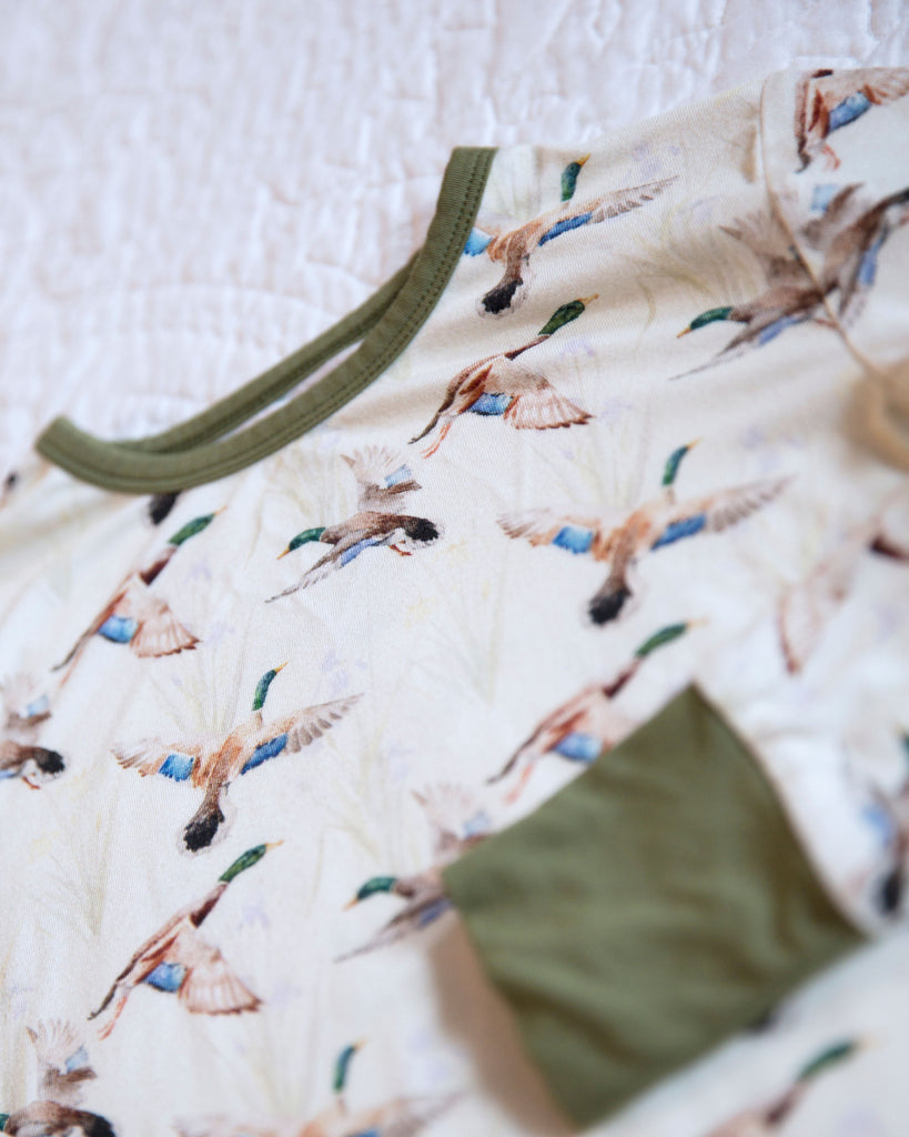 Little Snuggles Mighty Mallards Pajamas