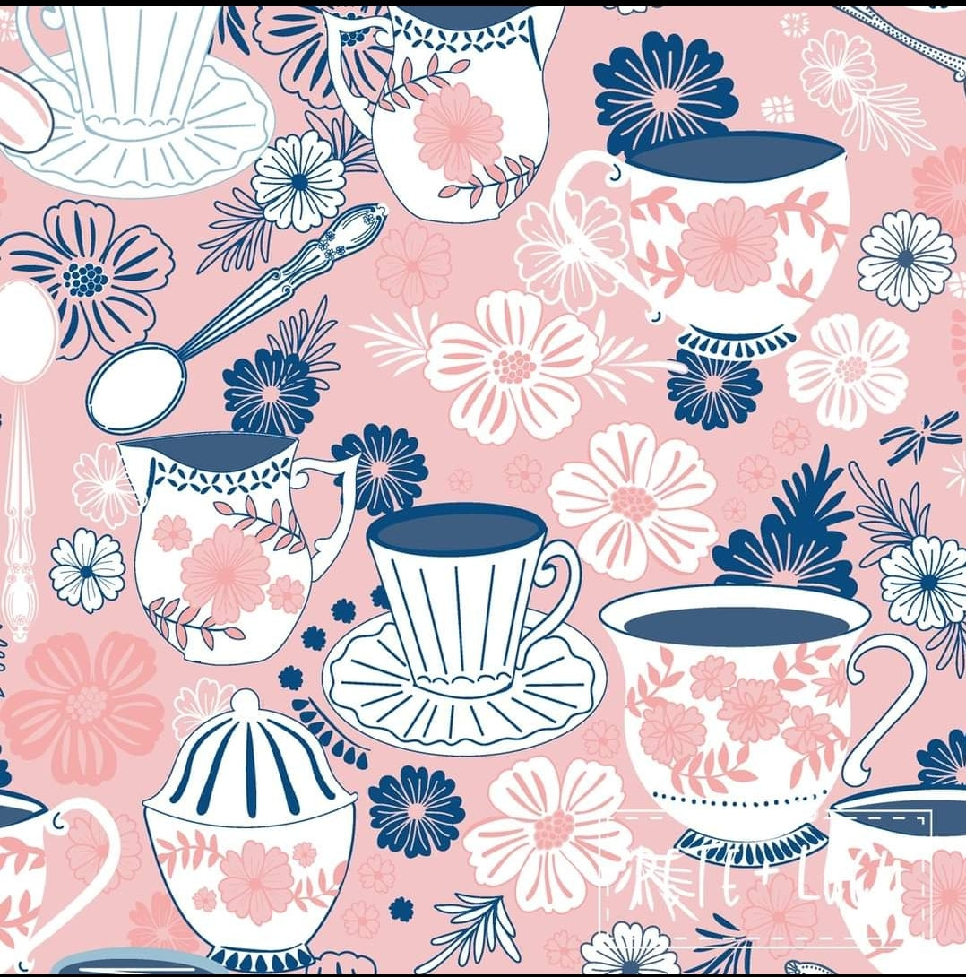 Pete + Lucy Vintage Tea Party Capri Set