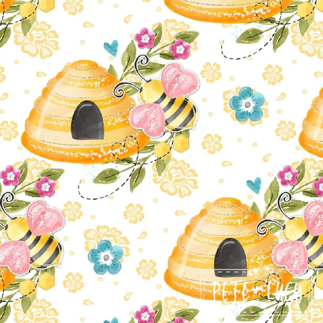 Pete + Lucy Sweet as Honey Girl's Infant Romper