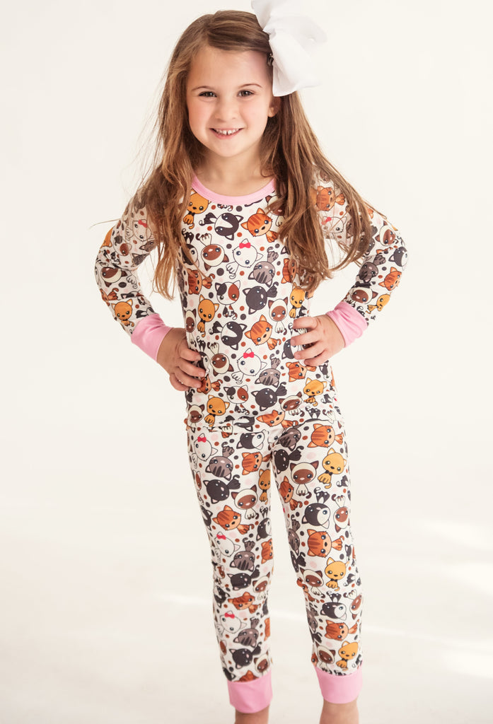 Charlie's Project Cartoon Kitties Cloud Soft Lounge Set