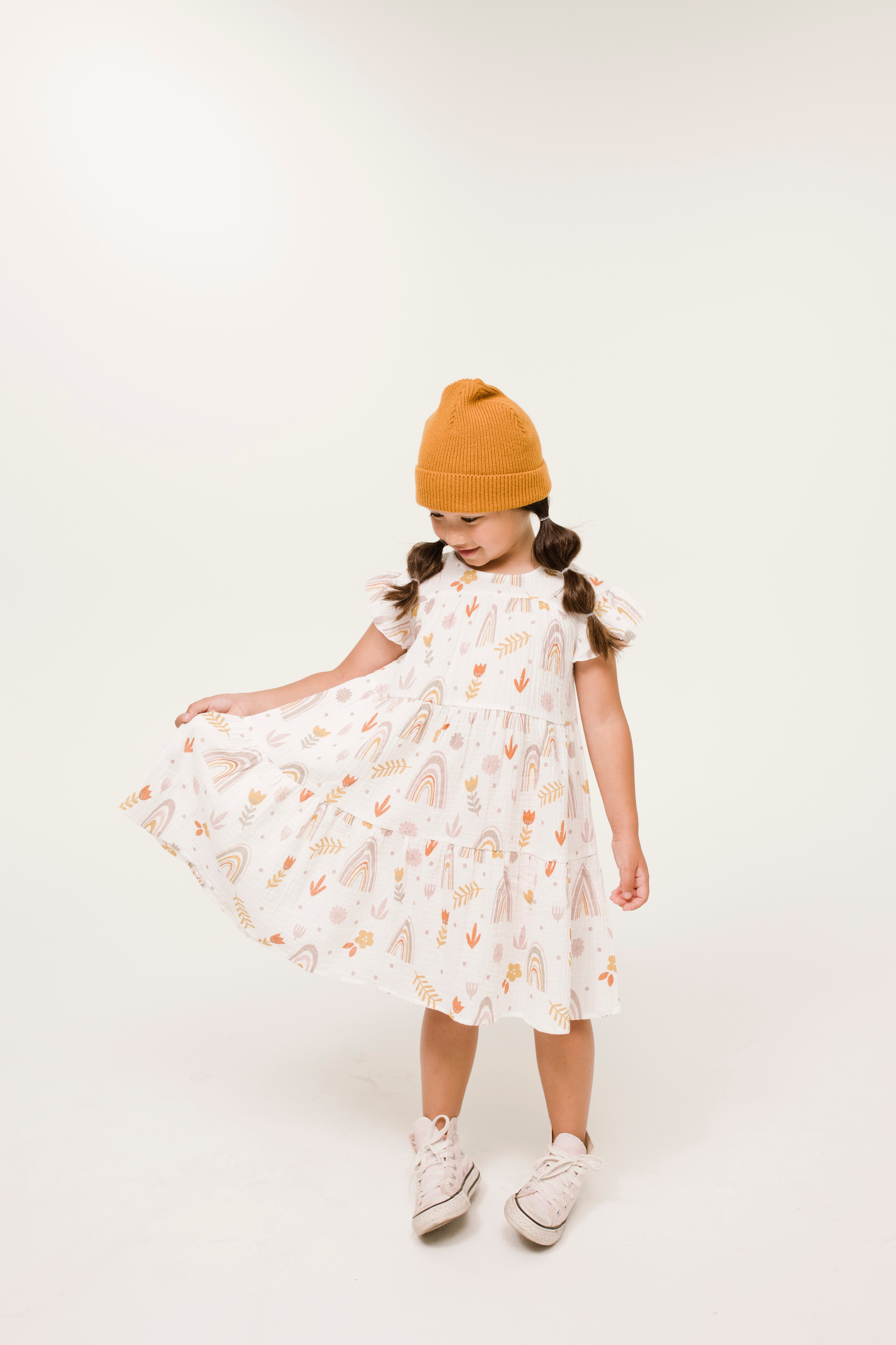 DotDotSmile Rainbow Swing Dress โ She Dreamt She Could Fly