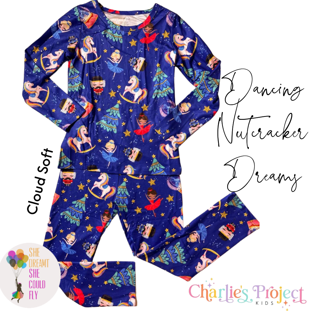 Charlie's Project Dancing Nutcracker Dreams Cloud Soft Lounge Set