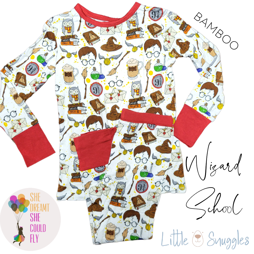 Little Snuggles Wizard School Pajamas