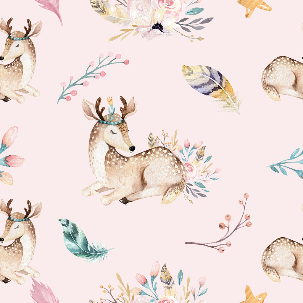 Little Snuggles Fawn and Feathers Pajamas