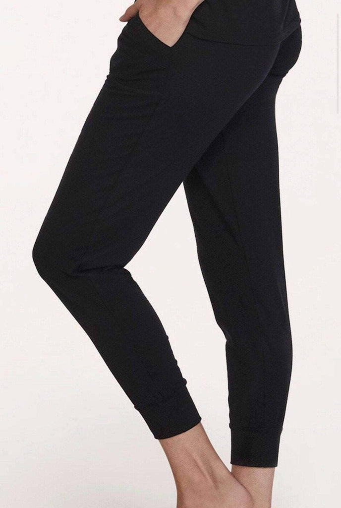 Charlie's Project Soft Comfy Black Lounge Joggers