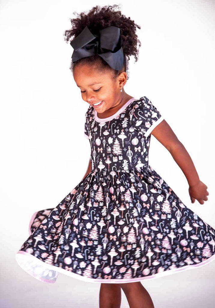 Charlie's Project The Nutcracker Princess Short-Sleeve Hugs Twirl Dress