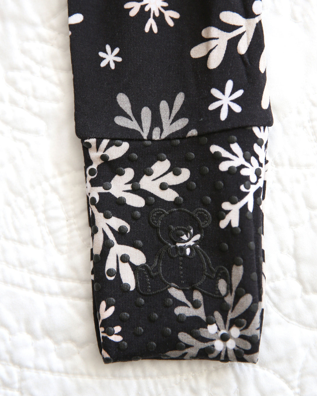 Little Snuggles Snow Mountain Bamboo Ruffled Zippy Baby Romper