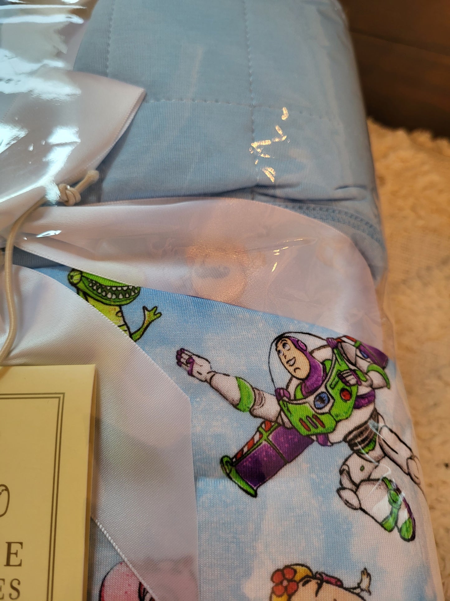 Little Snuggles Story Time Quilted Bamboo Blanket