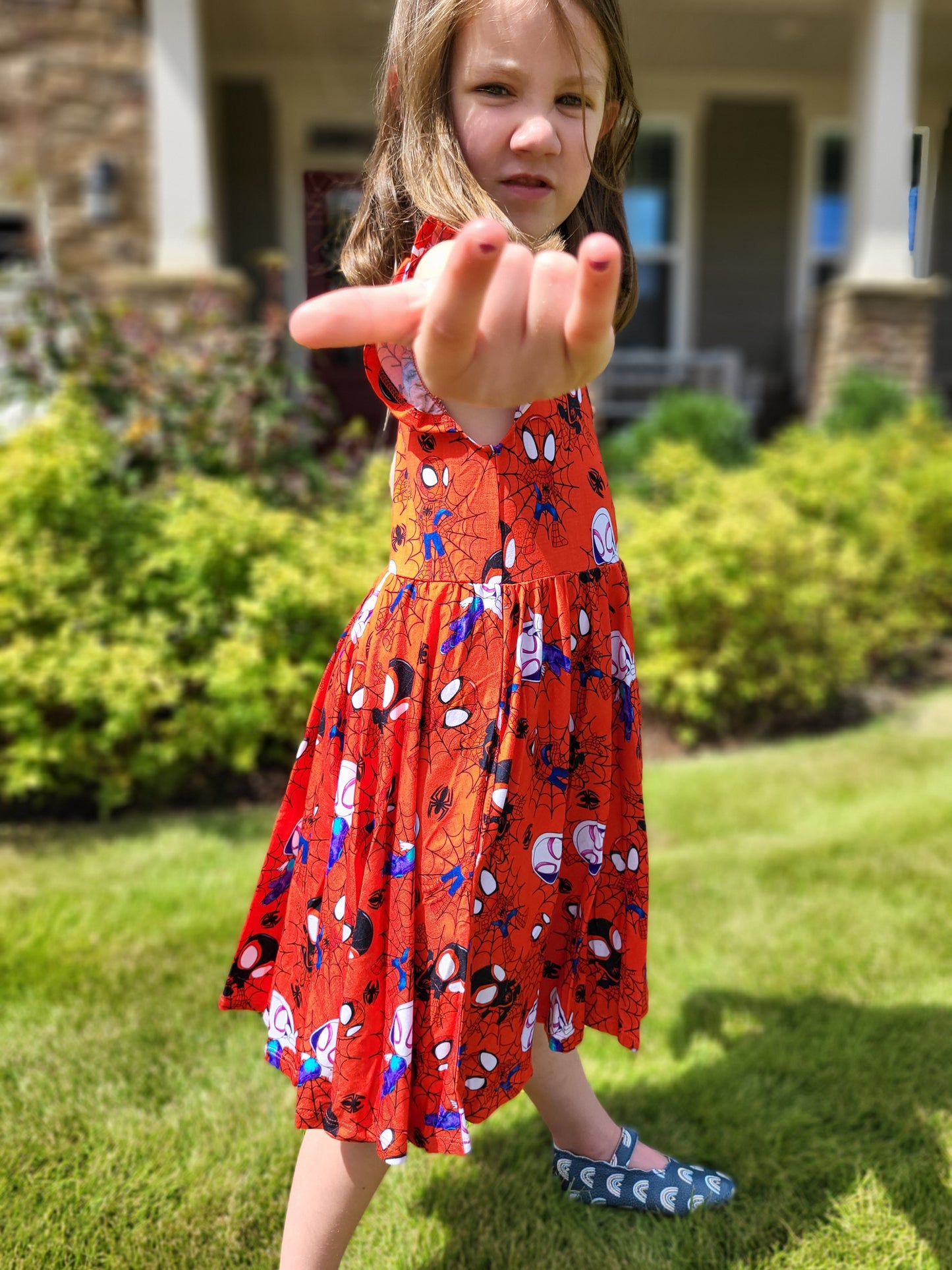 Little Snuggles Amazing Friends Bamboo Dress