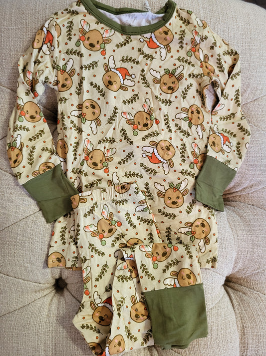 Little Snuggles Reindeer Games Pajamas