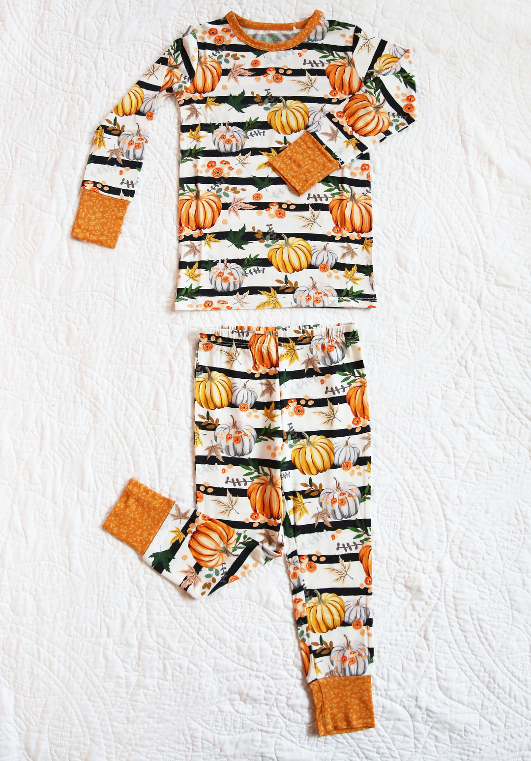 Little Snuggles Oh My Gourd, Becky Long-Sleeve Pajamas